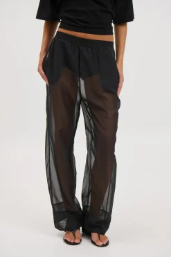 Tobias Sheer Pant Black