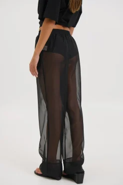 Tobias Sheer Pant Black
