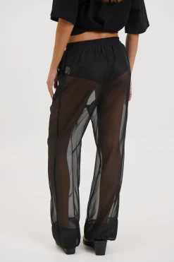 Tobias Sheer Pant Black