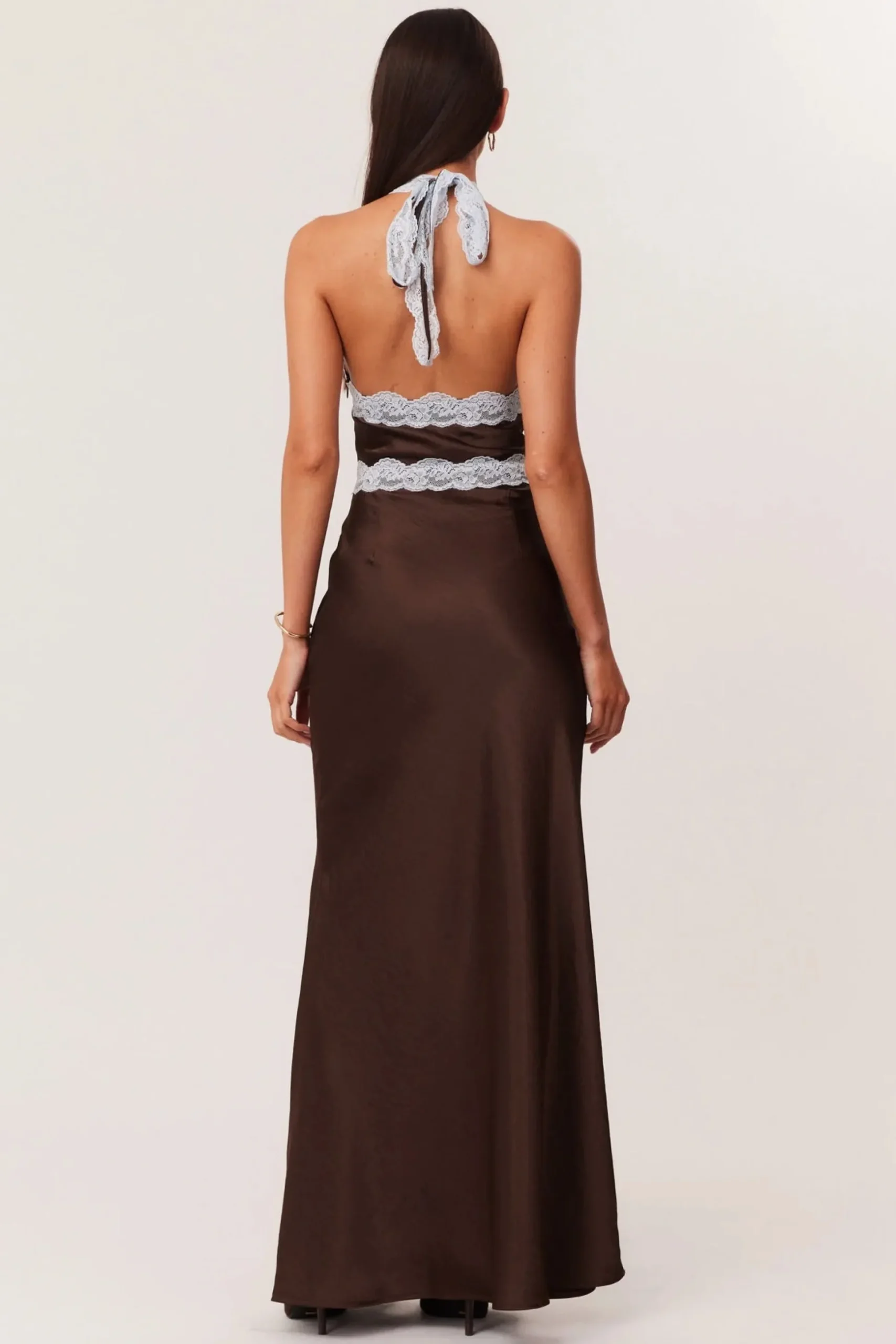 Tonya Maxi Dress Chocolate