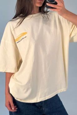 Unisex Bronze Snake Classic Tee Ivory