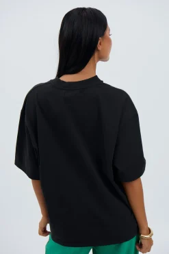 Unisex Emmett Box Tee Black