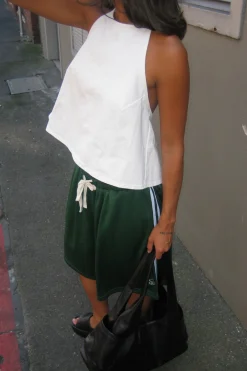 Unisex Julian Mesh Short Emerald