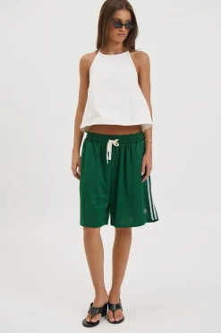 Unisex Julian Mesh Short Emerald