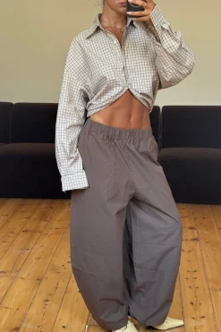 Unisex Julius Baggy Pant Mocha