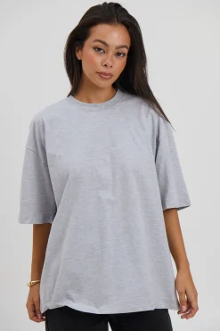 Unisex Midweight Signature Tee Grey