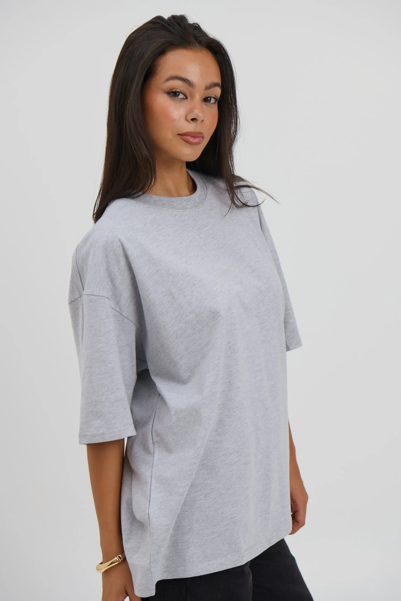 Unisex Midweight Signature Tee Grey