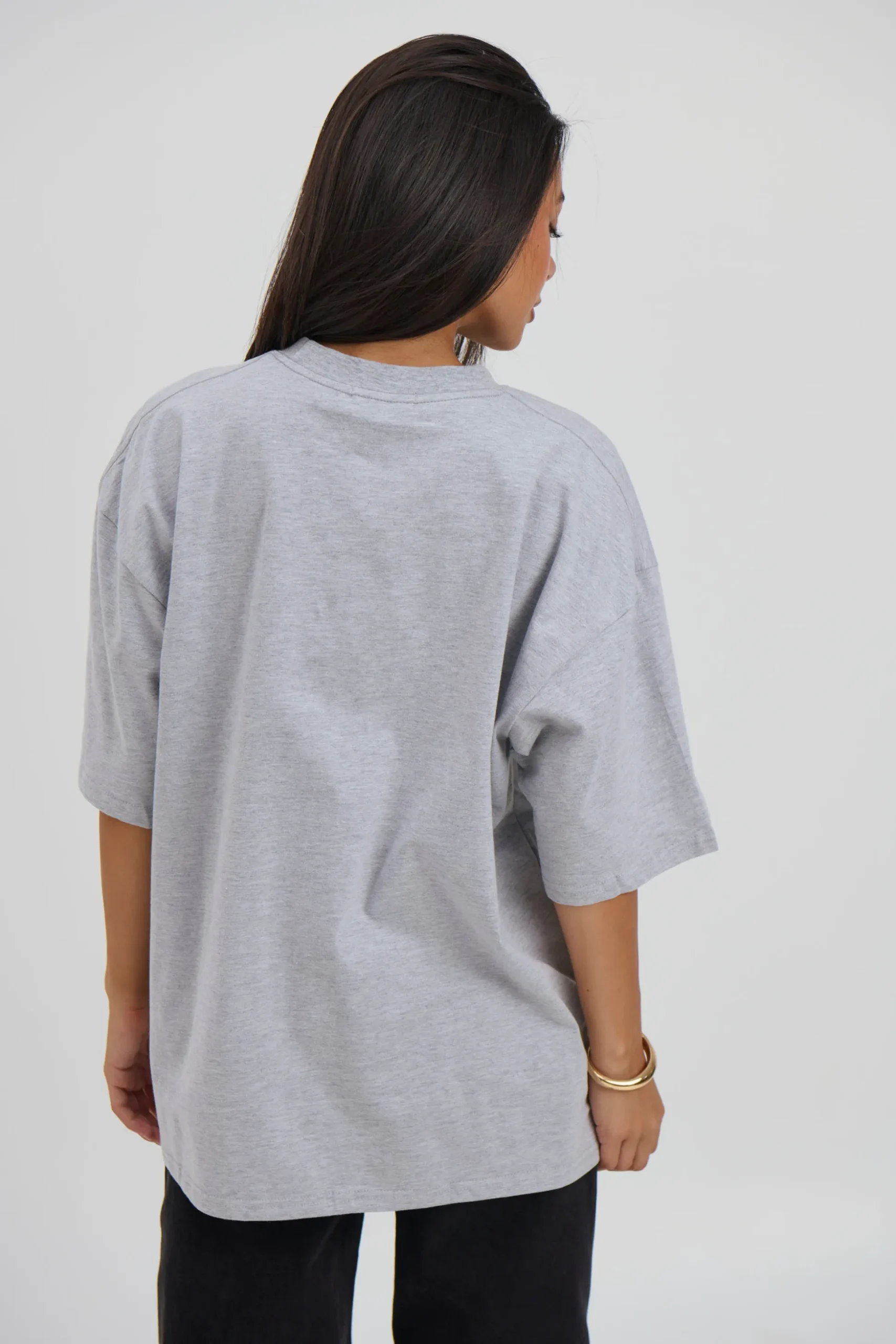 Unisex Midweight Signature Tee Grey