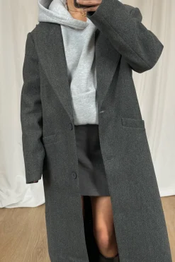 Unisex Roman Oversize Hoodie Grey