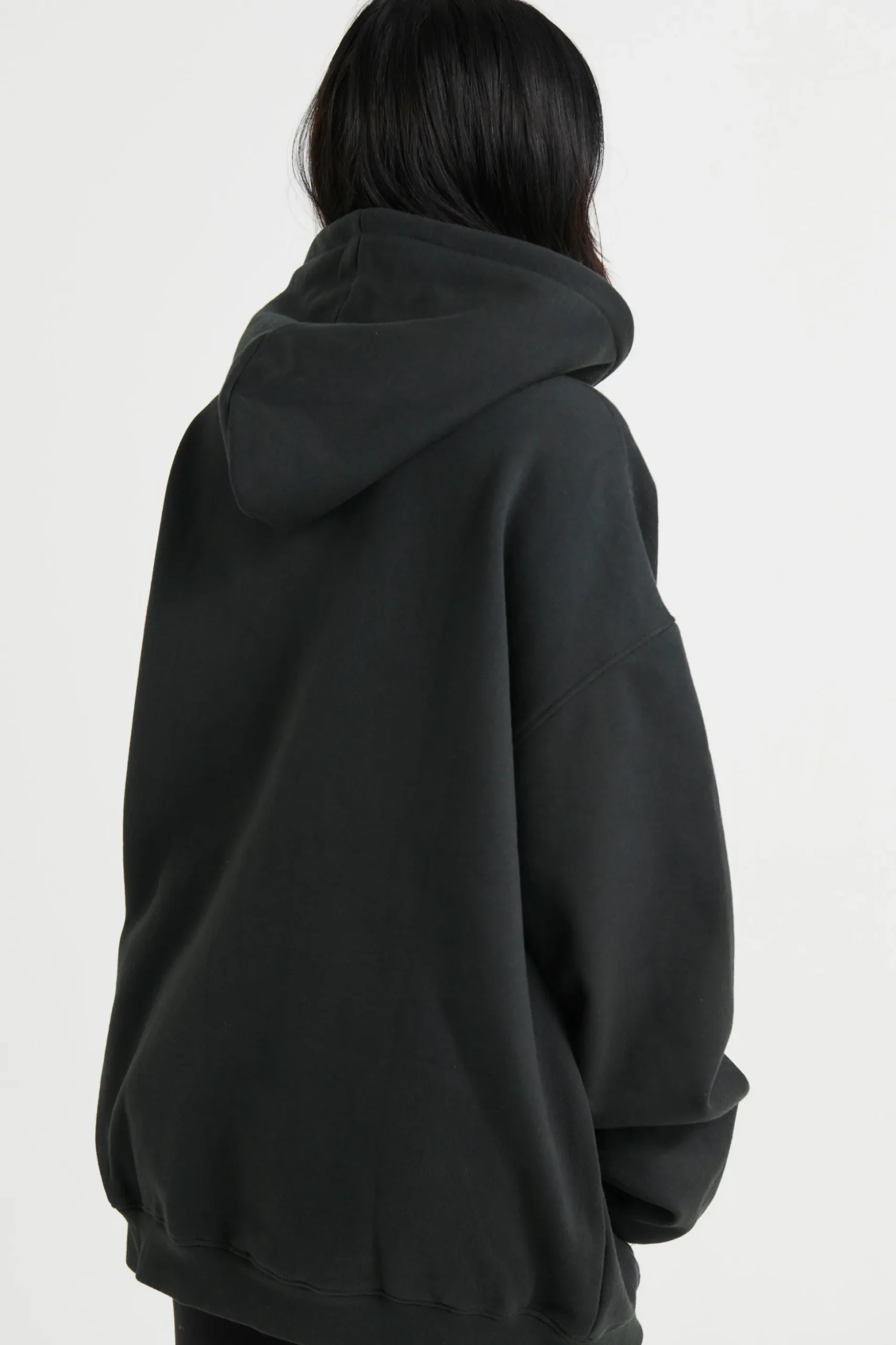 Unisex Roman Oversize Hoodie Black