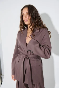 Vance Blazer Chocolate