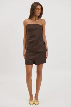 Veena Short Chocolate