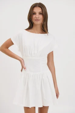 Venus Mini Dress White