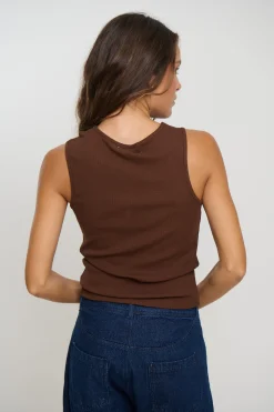 Veronika Tank Bitter Chocolate