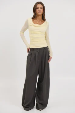 Vienna Long Sleeve Lemon