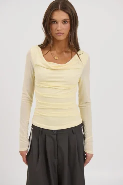Vienna Long Sleeve Lemon