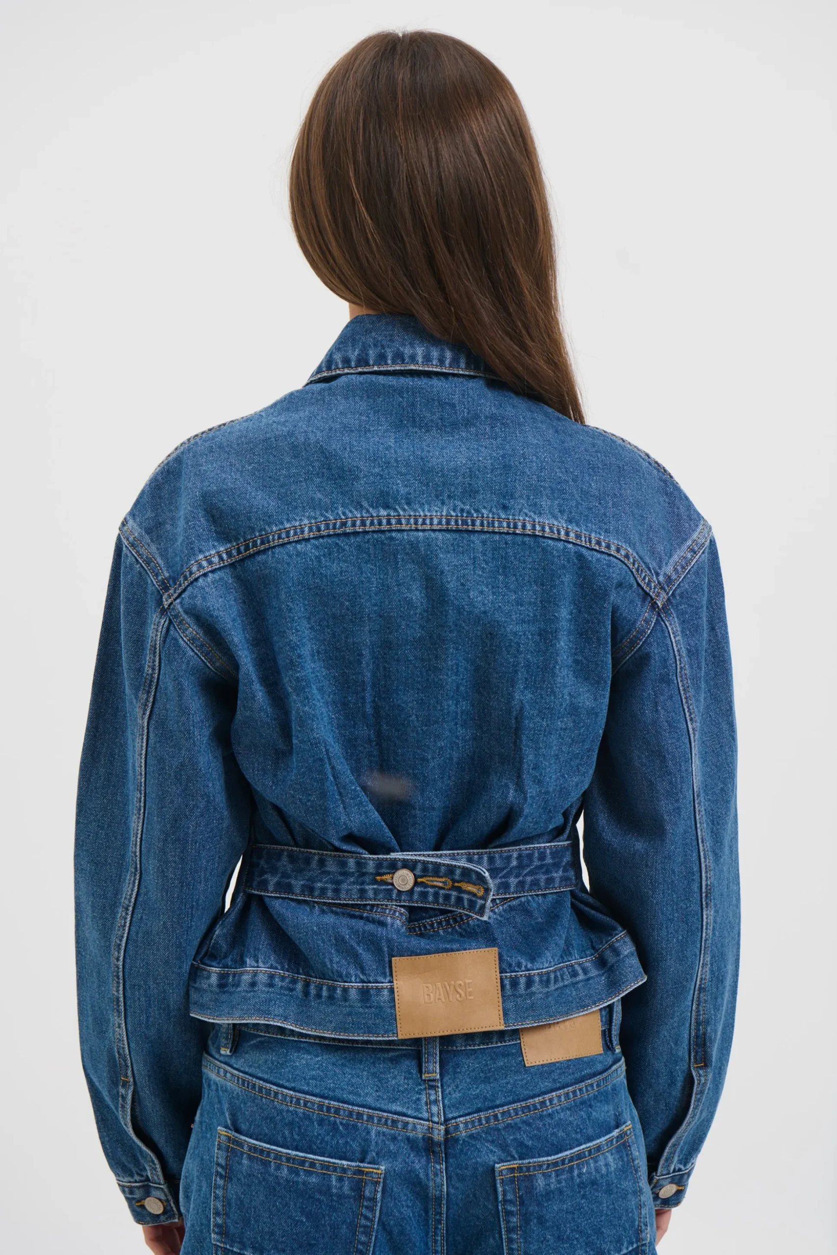 Violet Denim Jacket Denver Blue