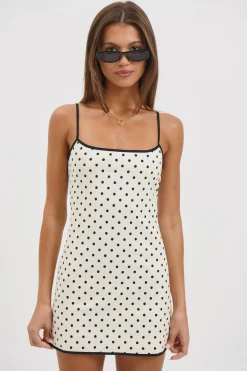 Voyage Mini Dress Moonlight Polka