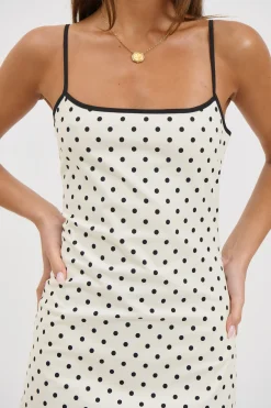 Voyage Mini Dress Moonlight Polka