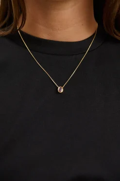 Willow Birthstone Necklace June