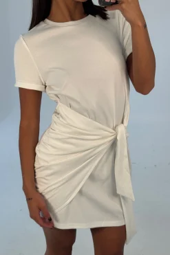 Winnie Shirt Dress White