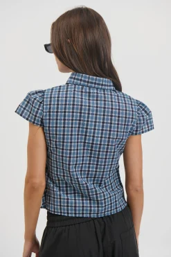 Zane Short Sleeve Shirt Blue