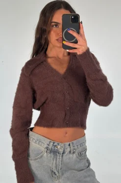 Zyra Cardigan Cocoa